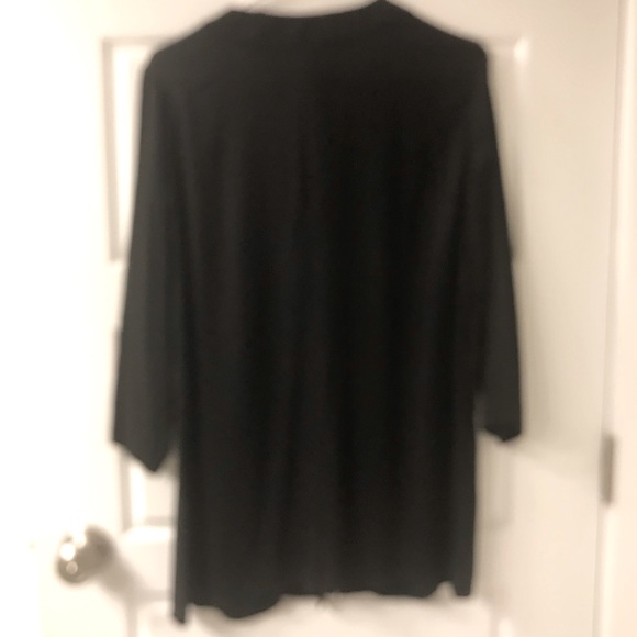 Black Tunic Top - Picture 3 of 4
